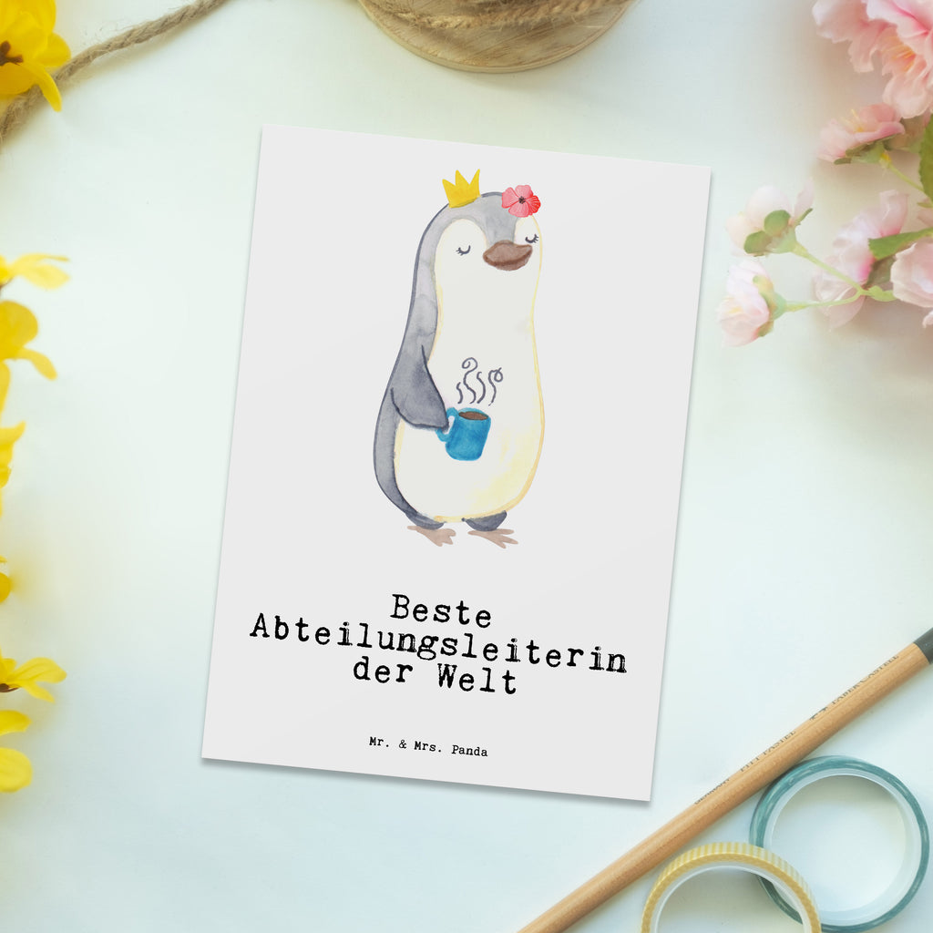 Postkarte Pinguin Beste Abteilungsleiterin der Welt Postkarte, Karte, Geschenkkarte, Grußkarte, Einladung, Ansichtskarte, Geburtstagskarte, Einladungskarte, Dankeskarte, Ansichtskarten, Einladung Geburtstag, Einladungskarten Geburtstag, für, Dankeschön, Geschenk, Schenken, Geburtstag, Geburtstagsgeschenk, Geschenkidee, Danke, Bedanken, Mitbringsel, Freude machen, Geschenktipp, Abteilungsleiterin, Leiterin, Geschäftsführerin, Vorgesetzte, Kollegin, Arbeit, Büro, Abschiedsgeschenk, Ruhestand, Abschied, Chefin, Ehrung, Anerkennung, Würdigung, Abteilungsvorstand, Beste Abteilungsleiterin, Auszeichnung, Geschäftsleiterin, Managerin