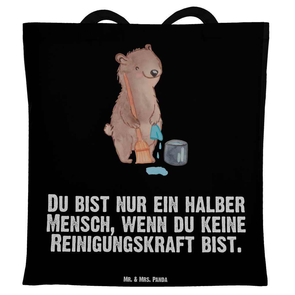 Tragetasche Reinigungskraft mit Herz Beuteltasche, Beutel, Einkaufstasche, Jutebeutel, Stoffbeutel, Tasche, Shopper, Umhängetasche, Strandtasche, Schultertasche, Stofftasche, Tragetasche, Badetasche, Jutetasche, Einkaufstüte, Laptoptasche, Beruf, Ausbildung, Jubiläum, Abschied, Rente, Kollege, Kollegin, Geschenk, Schenken, Arbeitskollege, Mitarbeiter, Firma, Danke, Dankeschön