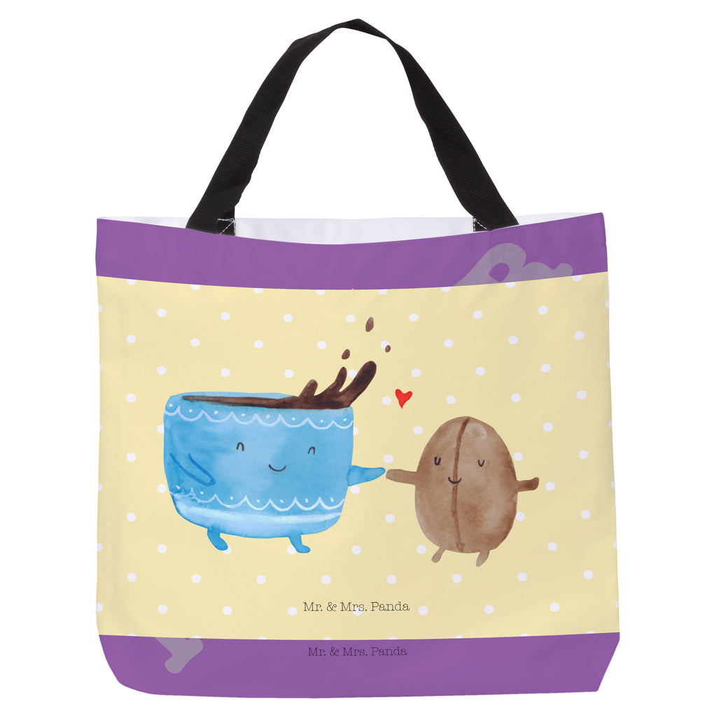 Shopper Kaffee Bohne Beutel, Einkaufstasche, Tasche, Strandtasche, Einkaufsbeutel, Shopper, Schultasche, Freizeittasche, Tragebeutel, Schulbeutel, Alltagstasche, Tiermotive, Gute Laune, lustige Sprüche, Tiere, Kaffee, Kaffeebohne, Genuss, Zufriedenheit, Glück