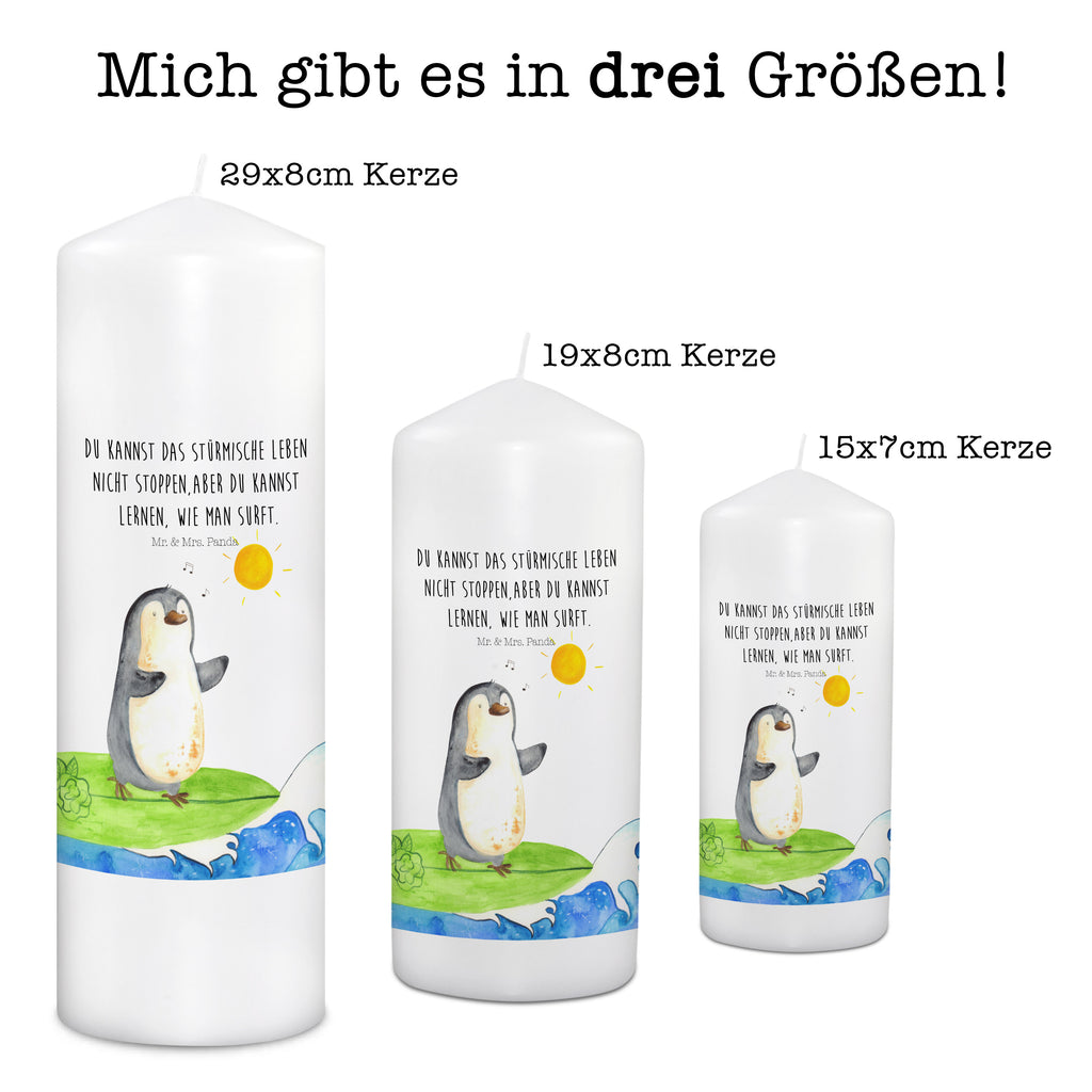 Kerze Pinguin Surfer Kerze, Taufkerze, Kommunionskerze, Geburtstagskerze, Geschenk Kerze, Taufgeschenk Kerze, Kerze mit Druck, Besondere Kerze, Geschenkidee Kerze, Kerze für Kommunion, Geburtstag Kerze, Kommunion Kerze, Pinguin, Pinguine, surfen, Surfer, Hawaii, Urlaub, Wellen, Wellen reiten, Portugal