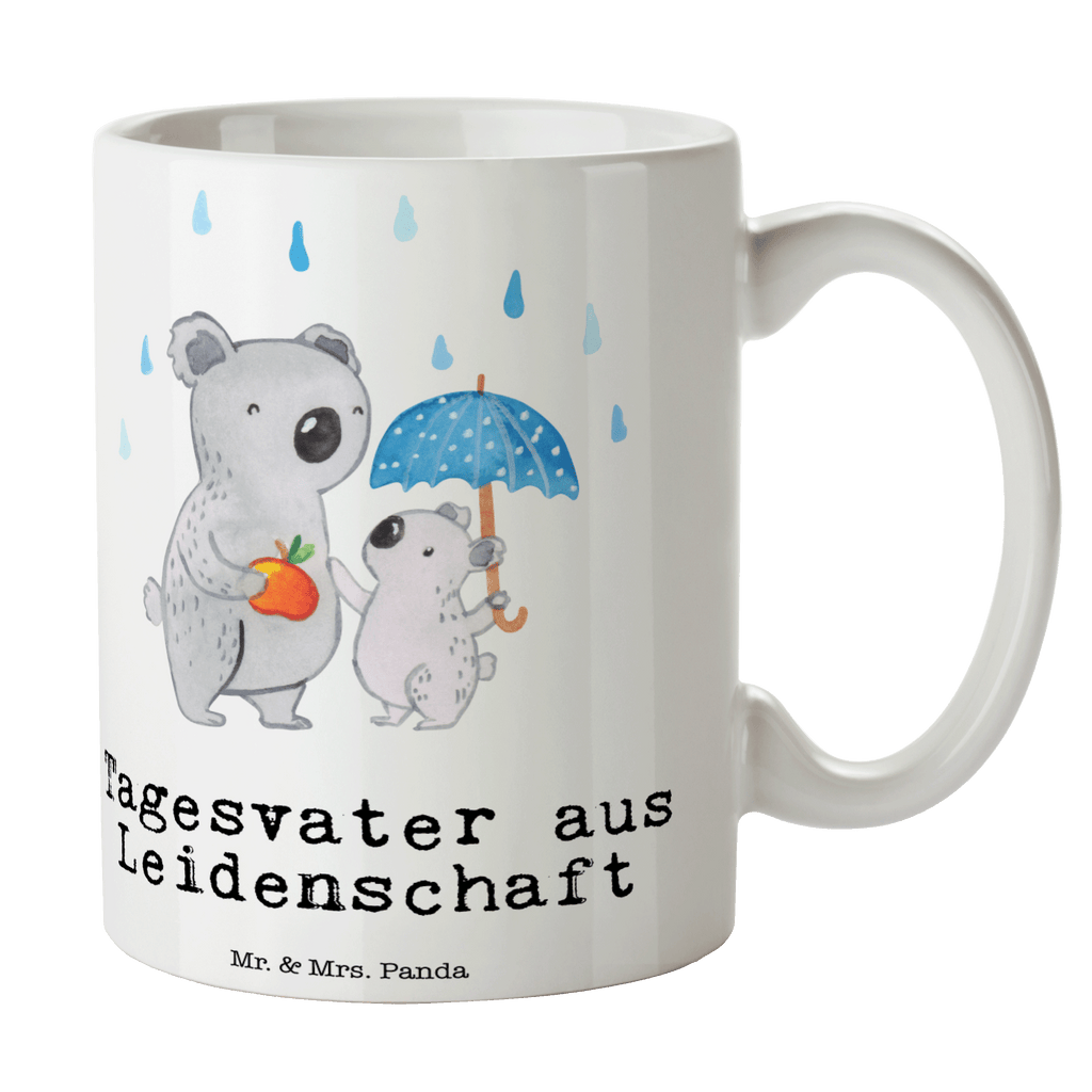 Tasse Tagesvater aus Leidenschaft Tasse, Kaffeetasse, Teetasse, Becher, Kaffeebecher, Teebecher, Keramiktasse, Porzellantasse, Büro Tasse, Geschenk Tasse, Tasse Sprüche, Tasse Motive, Kaffeetassen, Tasse bedrucken, Designer Tasse, Cappuccino Tassen, Schöne Teetassen, Beruf, Ausbildung, Jubiläum, Abschied, Rente, Kollege, Kollegin, Geschenk, Schenken, Arbeitskollege, Mitarbeiter, Firma, Danke, Dankeschön