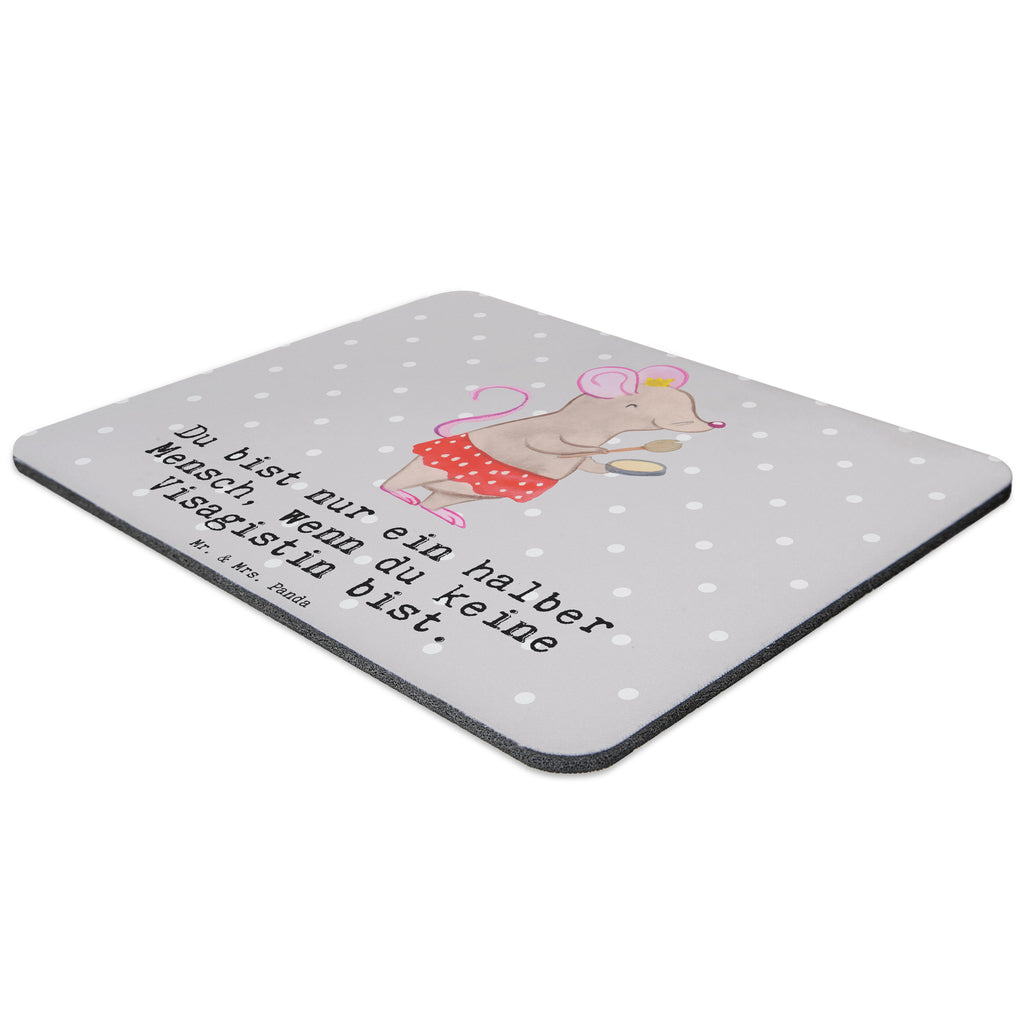 Mauspad Visagistin mit Herz Mousepad, Computer zubehör, Büroausstattung, PC Zubehör, Arbeitszimmer, Mauspad, Einzigartiges Mauspad, Designer Mauspad, Mausunterlage, Mauspad Büro, Beruf, Ausbildung, Jubiläum, Abschied, Rente, Kollege, Kollegin, Geschenk, Schenken, Arbeitskollege, Mitarbeiter, Firma, Danke, Dankeschön, Kosmetikerin, Make Up Artist, Maskenbildnerin, Visagistin, Beauty Salon, Kosmetikstudio, Eröffnung