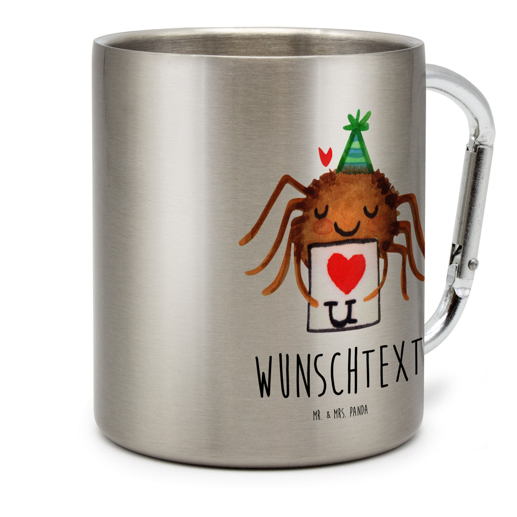 Personalisierter Edelstahlbecher Spinne Agathe Brief Personalisierte Edelstahltasse, Personalisierter Edelstahlbecher, Personalisierter Outdoor Becher, Personalisierte Outdoor Tasse, Spinne Agathe, Spinne, Agathe, Videos, Merchandise, Liebesbeweis, Ich Liebe dich, Heiratsantrag, Verliebt, Liebespaar, Liebesgeschenk, Treuebeweis, Treuetest