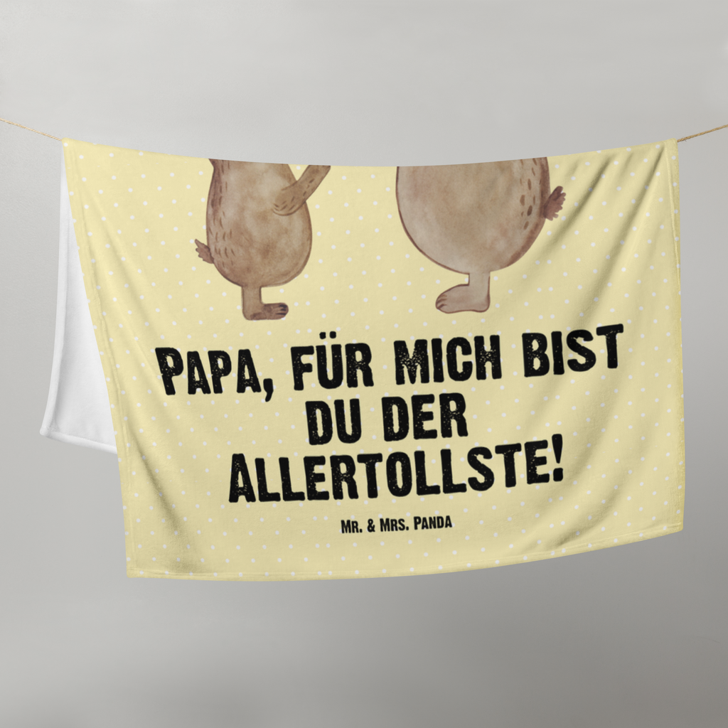 Babydecke Bären mit Hut Babydecke, Babygeschenk, Geschenk Geburt, Babyecke Kuscheldecke, Krabbeldecke, Familie, Vatertag, Muttertag, Bruder, Schwester, Mama, Papa, Oma, Opa, Bär, Bären, Vater, Papi, Paps, Dad, Daddy, Lieblingsmensch, Sohn, Söhne, Kind, Kinder, Vater-Sohn, Family, Vorbild