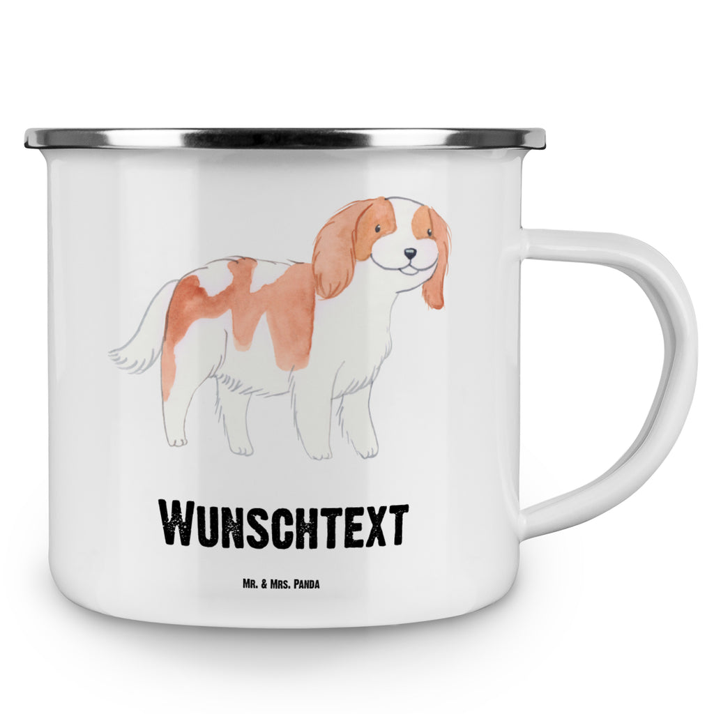 Personalisierte Emaille Tasse Cavalier King Charles Spaniel Lebensretter Emaille Tasse personalisiert, Emaille Tasse mit Namen, Campingtasse personalisiert, Namenstasse, Campingtasse bedrucken, Campinggeschirr personalsisert, tasse mit namen, personalisierte tassen, personalisierte tasse, tasse selbst gestalten, tasse bedrucken, tassen bedrucken, Hund, Hunderasse, Rassehund, Hundebesitzer, Geschenk, Tierfreund, Schenken, Welpe, Cavalier King Charles Spaniel