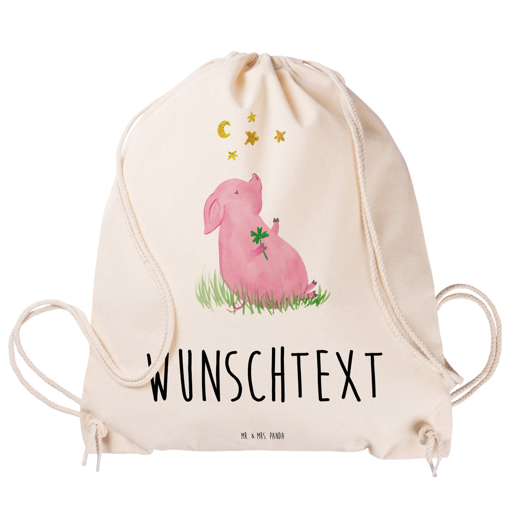 Personalisierter Sportbeutel Glücksschwein Personalisierter Sportbeutel, Personalisierter Beutel, Personalisierte Sporttasche, Personalisierter Tasche, Personalisierter Stoffbeutel, Personalisierter Sportbeutel Kinder, Sportbeutel mit Namen, Turnbeutel mit Namen, Beutel mit Namen, Sporttasche mit Namen, Tasche mit Namen, Stoffbeutel mit Namen, Sportbeutel Kinder mit Namen, Wunschtext, Wunschnamen, Personalisierbar, Personalisierung, Tiermotive, Gute Laune, lustige Sprüche, Tiere, Glücksschwein. Glück, Schwein, Schweinchen, Sterne, Sernchen, Ziele, Träume, Motivation, Glücksbringer