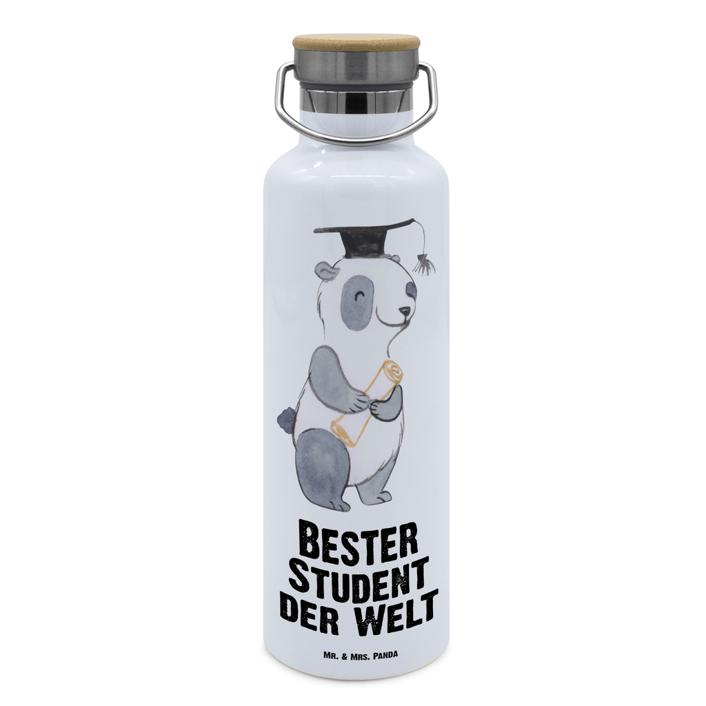 Trinkflasche Pinguin Bester Student der Welt Thermosflasche, Isolierflasche, Edelstahl, Trinkflasche, isoliert, Wamrhaltefunktion, Sportflasche, Flasche zum Sport, Sportlerflasche, für, Dankeschön, Geschenk, Schenken, Geburtstag, Geburtstagsgeschenk, Geschenkidee, Danke, Bedanken, Mitbringsel, Freude machen, Geschenktipp, Student, Studium, Sohn, Spaß, Musterschüler, lustig, Studienabschluss, witzig, Universität, Abschluss, Alumni, Uni, Studenten, Hochschule