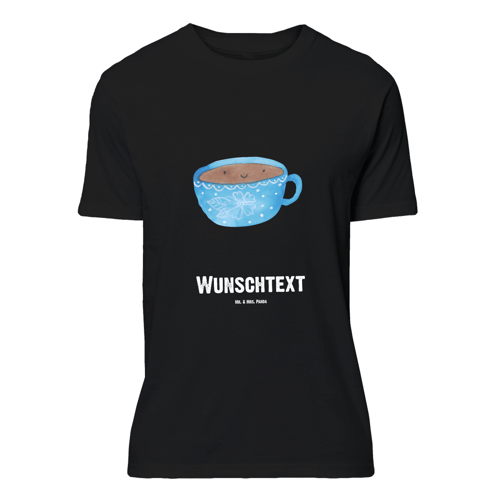 Personalisiertes T-Shirt Kaffee Tasse T-Shirt Personalisiert, T-Shirt mit Namen, T-Shirt mit Aufruck, Männer, Frauen, Wunschtext, Bedrucken, Tiermotive, Gute Laune, lustige Sprüche, Tiere, Kaffee, Tasse, Liebe, Geschmack, Genuss, Glücklich