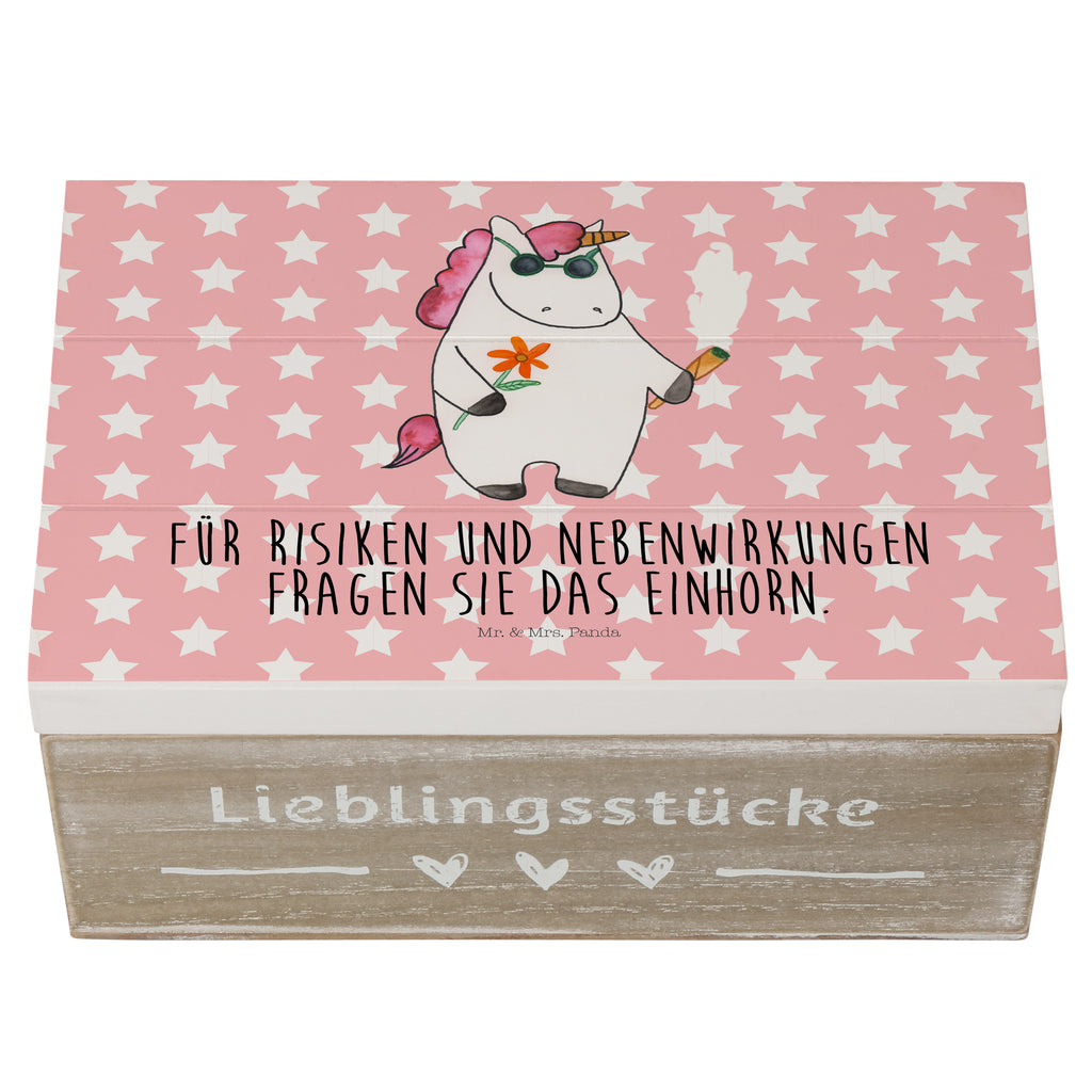 Holzkiste Einhorn Woodstock Holzkiste, Kiste, Schatzkiste, Truhe, Schatulle, XXL, Erinnerungsbox, Erinnerungskiste, Dekokiste, Aufbewahrungsbox, Geschenkbox, Geschenkdose, Einhorn, Einhörner, Einhorn Deko, Pegasus, Unicorn, Kiffen, Joint, Zigarette, Alkohol, Party, Spaß. lustig, witzig, Woodstock