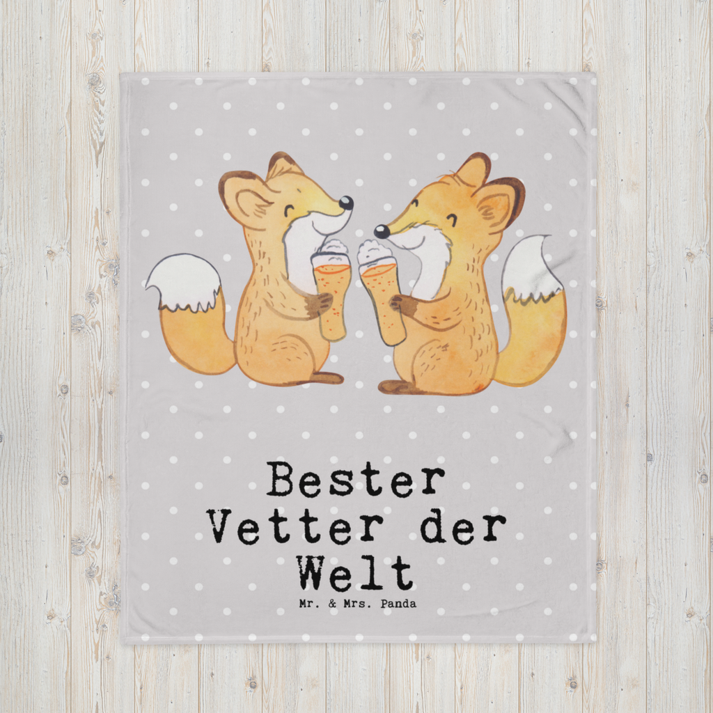 Kuscheldecke Fuchs Bester Vetter der Welt Decke, Wohndecke, Tagesdecke, Wolldecke, Sofadecke, für, Dankeschön, Geschenk, Schenken, Geburtstag, Geburtstagsgeschenk, Geschenkidee, Danke, Bedanken, Mitbringsel, Freude machen, Geschenktipp, Vetter, Cousin, Kousin, Sohn von Onkel, Sohn von Tante, Familie, Verwandtschaft, Cousine