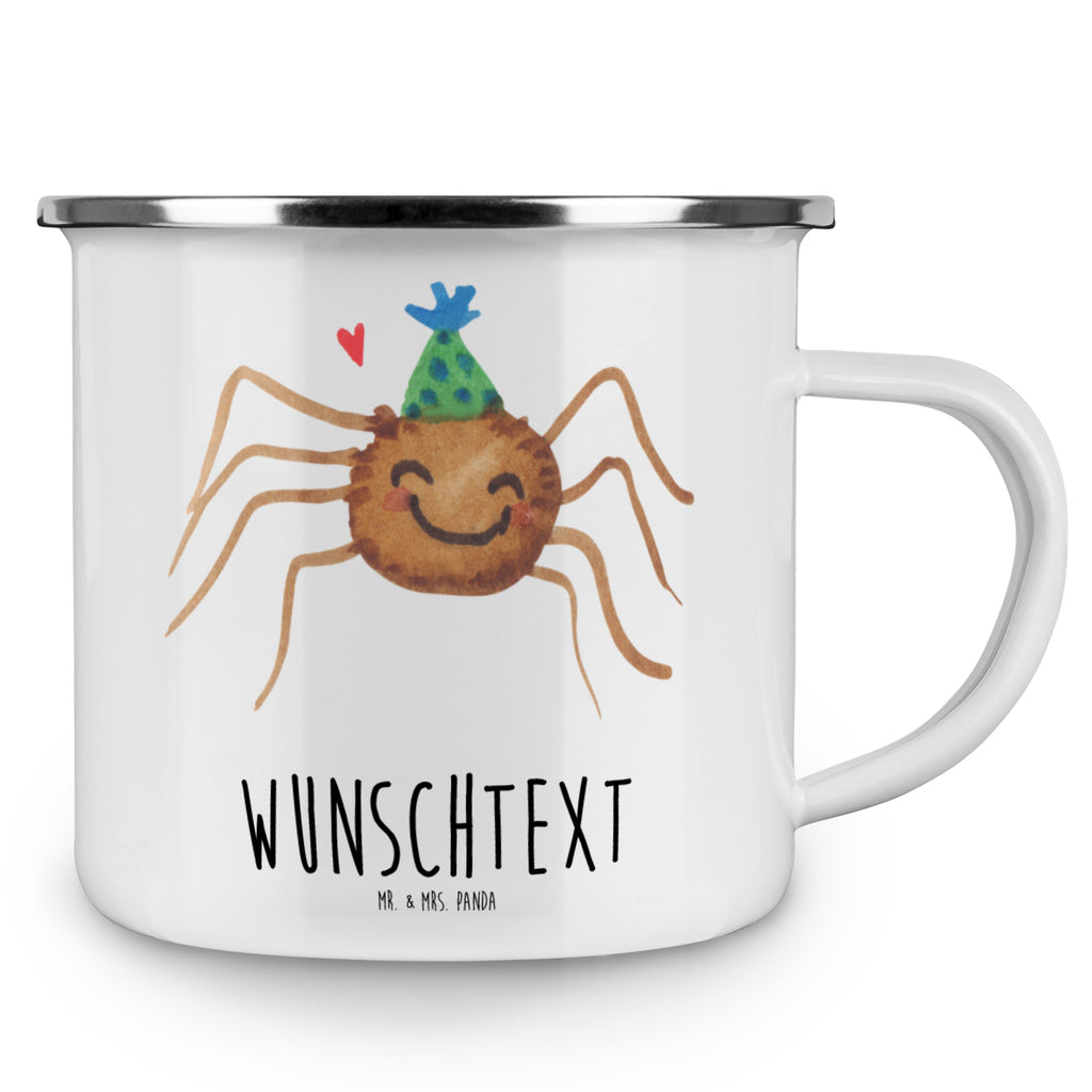 Personalisierte Emaille Tasse Spinne Agathe Party Emaille Tasse personalisiert, Emaille Tasse mit Namen, Campingtasse personalisiert, Namenstasse, Campingtasse bedrucken, Campinggeschirr personalsisert, tasse mit namen, personalisierte tassen, personalisierte tasse, tasse selbst gestalten, tasse bedrucken, tassen bedrucken, Spinne Agathe, Spinne, Agathe, Videos, Merchandise, Selbstliebe, Wunder, Motivation, Glück