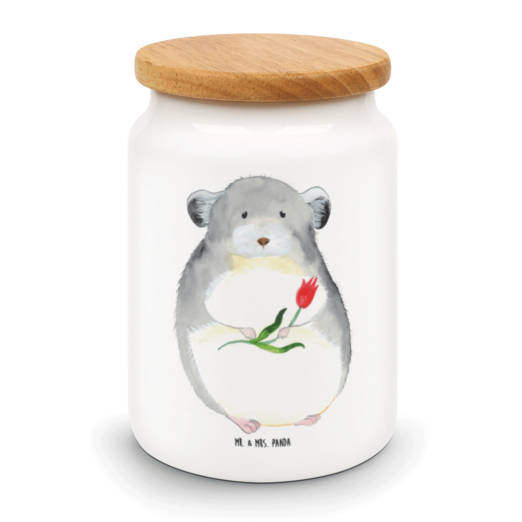 Vorratsdose Chinchilla mit Blume Vorratsdose, Keksdose, Keramikdose, Leckerlidose, Dose, Vorratsbehälter, Aufbewahrungsdose, Vorratsdosen, Frischhaltedose, Frischhaltedosen, Aufbewahrungsdosen, Aufbewahrungsbehälter, Vorratsdosen Keramik, Aufbewahrungsdosen Küche, Küchenbehälter, Vorratsbehälter Küche, Vorratsdosen Mehl, Mottensichere Vorratsdosen, Schüttdosen, Tiermotive, Gute Laune, lustige Sprüche, Tiere, Chinchilla, Chinchillas, Liebeskummer, Kummer, Depressionen, traurig sein, Chaos, Glücklichsein, Büro, Büroalltag