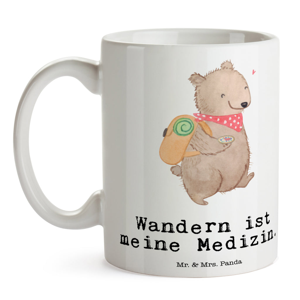 Tasse Bär Wandern Medizin Tasse, Kaffeetasse, Teetasse, Becher, Kaffeebecher, Teebecher, Keramiktasse, Porzellantasse, Büro Tasse, Geschenk Tasse, Tasse Sprüche, Tasse Motive, Kaffeetassen, Tasse bedrucken, Designer Tasse, Cappuccino Tassen, Schöne Teetassen, Geschenk, Sport, Sportart, Hobby, Schenken, Danke, Dankeschön, Auszeichnung, Gewinn, Sportler, Wandern, Bergsteigen, Wintertouren, Outdoor Sport, Freizeitsport, Spazieren, Natur entdecken