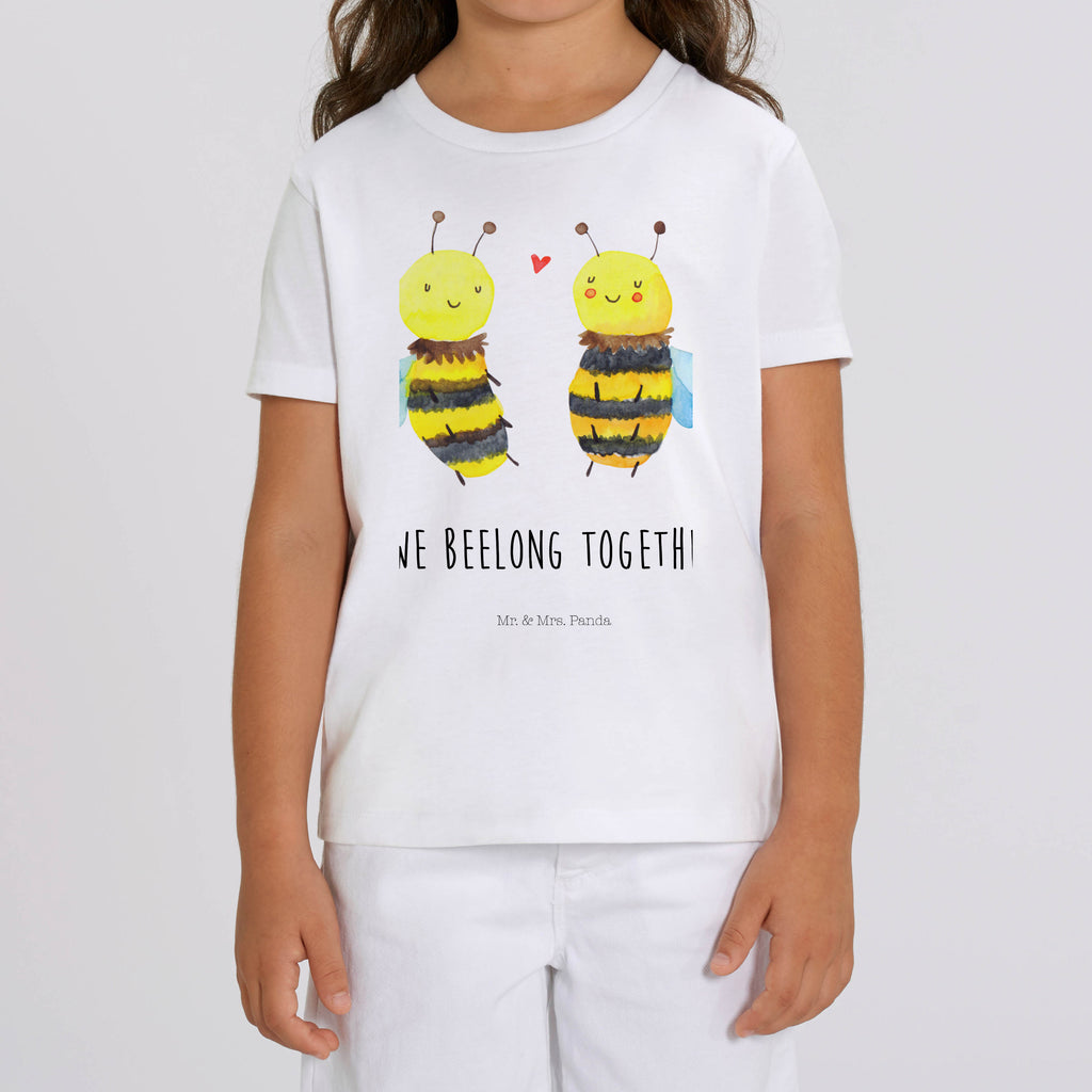 Organic Kinder T-Shirt Biene Verliebt Kinder T-Shirt, Kinder T-Shirt Mädchen, Kinder T-Shirt Jungen, Biene, Wespe, Hummel