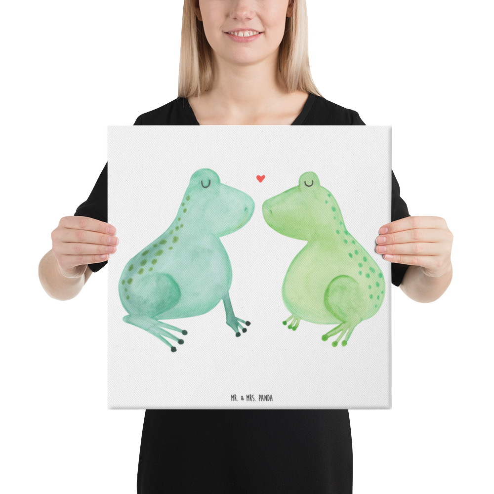 Leinwand Bild Frosch Liebe Leinwand, Bild, Kunstdruck, Wanddeko, Dekoration, Liebe, Partner, Freund, Freundin, Ehemann, Ehefrau, Heiraten, Verlobung, Heiratsantrag, Liebesgeschenk, Jahrestag, Hocheitstag, Verliebt, Verlobt, Verheiratet, Geschenk Freundin, Geschenk Freund, Liebesbeweis, Hochzeitstag, Geschenk Hochzeit, Frosch, Frösche, Froschkönig, Fröschchen