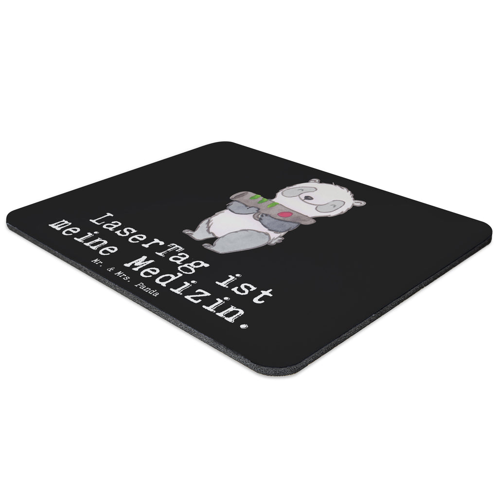 Mauspad Panda LaserTag Medizin Mousepad, Computer zubehör, Büroausstattung, PC Zubehör, Arbeitszimmer, Mauspad, Einzigartiges Mauspad, Designer Mauspad, Mausunterlage, Mauspad Büro, Geschenk, Sport, Sportart, Hobby, Schenken, Danke, Dankeschön, Auszeichnung, Gewinn, Sportler, Lasertag, Lasergame Zentrum