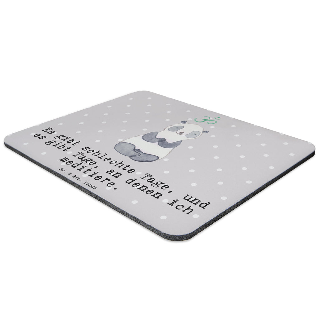 Mauspad Panda Meditieren Tage Mousepad, Computer zubehör, Büroausstattung, PC Zubehör, Arbeitszimmer, Mauspad, Einzigartiges Mauspad, Designer Mauspad, Mausunterlage, Mauspad Büro, Geschenk, Sport, Sportart, Hobby, Schenken, Danke, Dankeschön, Auszeichnung, Gewinn, Sportler, Meditieren, Meditation, Meditationskurs