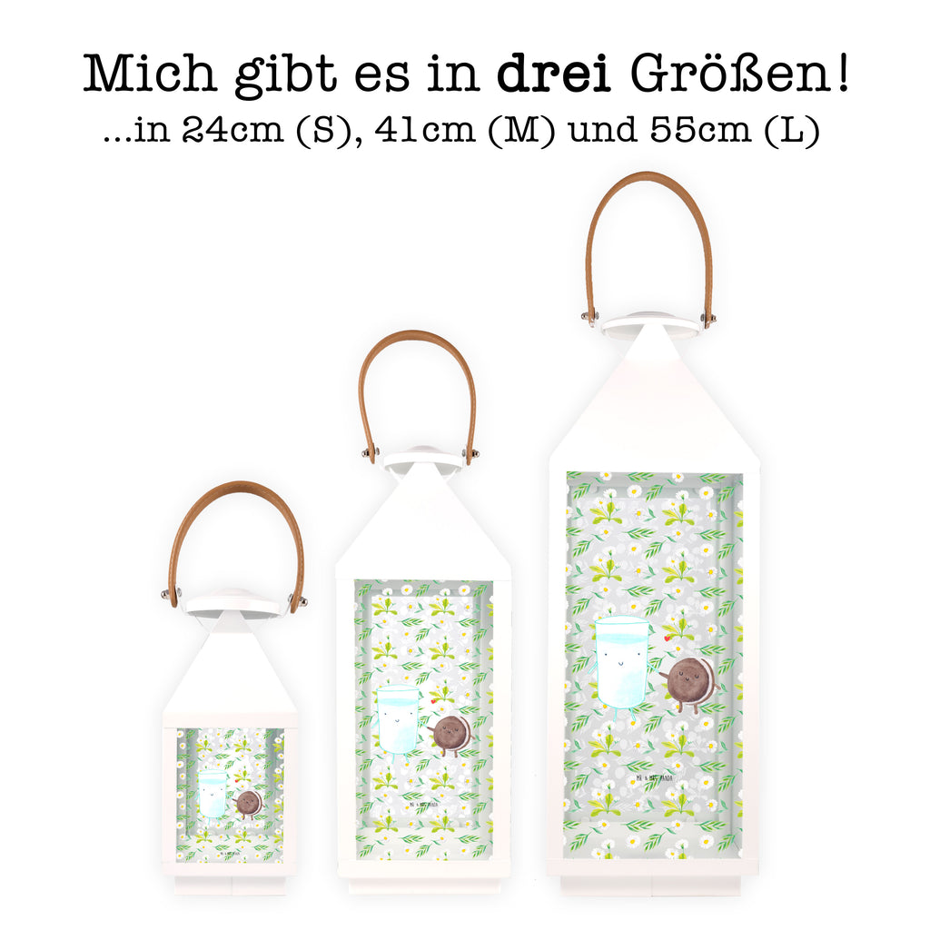 Deko Laterne Milch Keks Gartenlampe, Gartenleuchte, Gartendekoration, Gartenlicht, Laterne kleine Laternen, XXL Laternen, Laterne groß, Tiermotive, Gute Laune, lustige Sprüche, Tiere, Milk, Cookie, Milch, Keks, Kekse, Kaffee, Einladung Frühstück, Motiv süß, romantisch, perfektes Paar