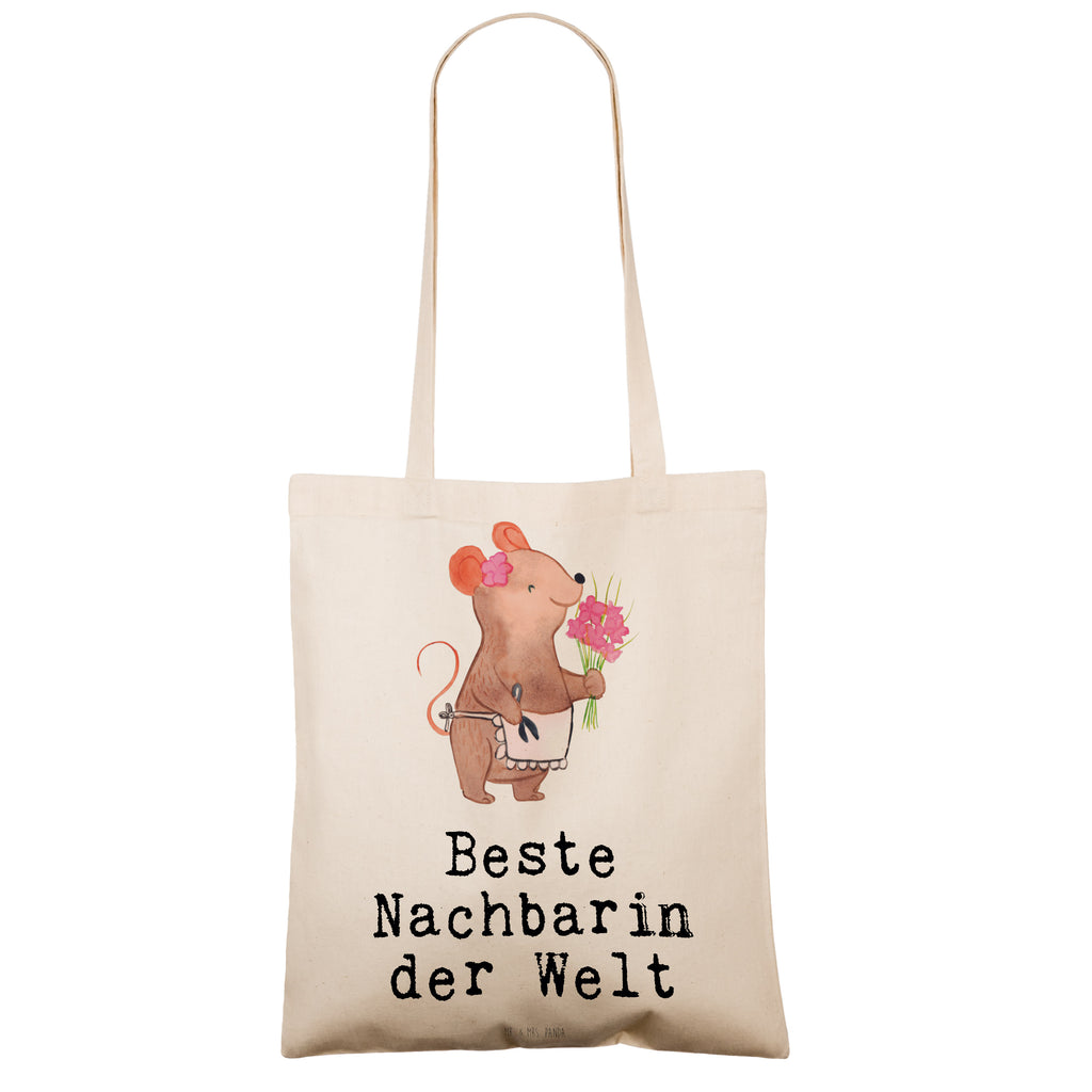 Tragetasche Maus Beste Nachbarin der Welt Beuteltasche, Beutel, Einkaufstasche, Jutebeutel, Stoffbeutel, für, Dankeschön, Geschenk, Schenken, Geburtstag, Geburtstagsgeschenk, Geschenkidee, Danke, Bedanken, Mitbringsel, Freude machen, Geschenktipp, Nachbarin, Nachbarn, Nachbarschaft, Freundin, Angrenzer, Anwohnerin, Bewohnerin, Freundschaft