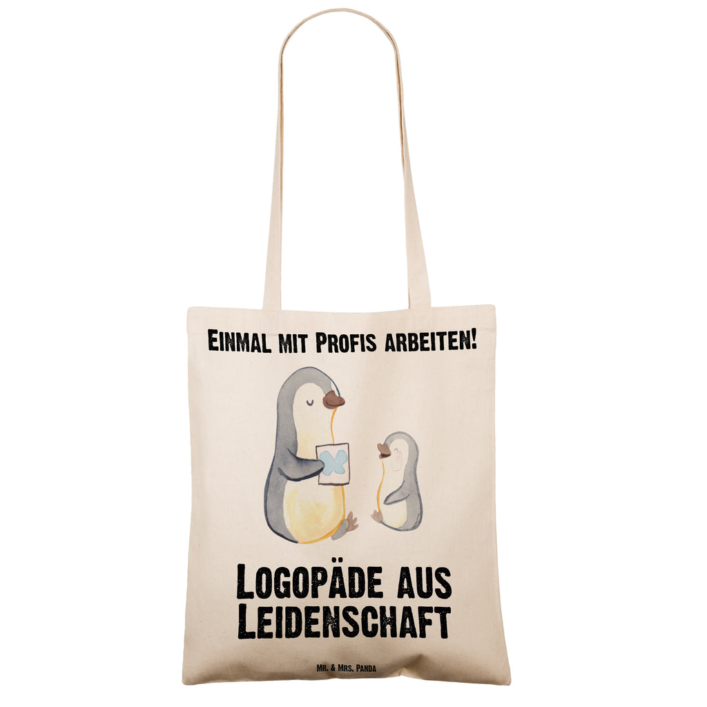 Tragetasche Logopäde aus Leidenschaft Beuteltasche, Beutel, Einkaufstasche, Jutebeutel, Stoffbeutel, Tasche, Shopper, Umhängetasche, Strandtasche, Schultertasche, Stofftasche, Tragetasche, Badetasche, Jutetasche, Einkaufstüte, Laptoptasche, Beruf, Ausbildung, Jubiläum, Abschied, Rente, Kollege, Kollegin, Geschenk, Schenken, Arbeitskollege, Mitarbeiter, Firma, Danke, Dankeschön, Logopäde, Logopädie, Studium