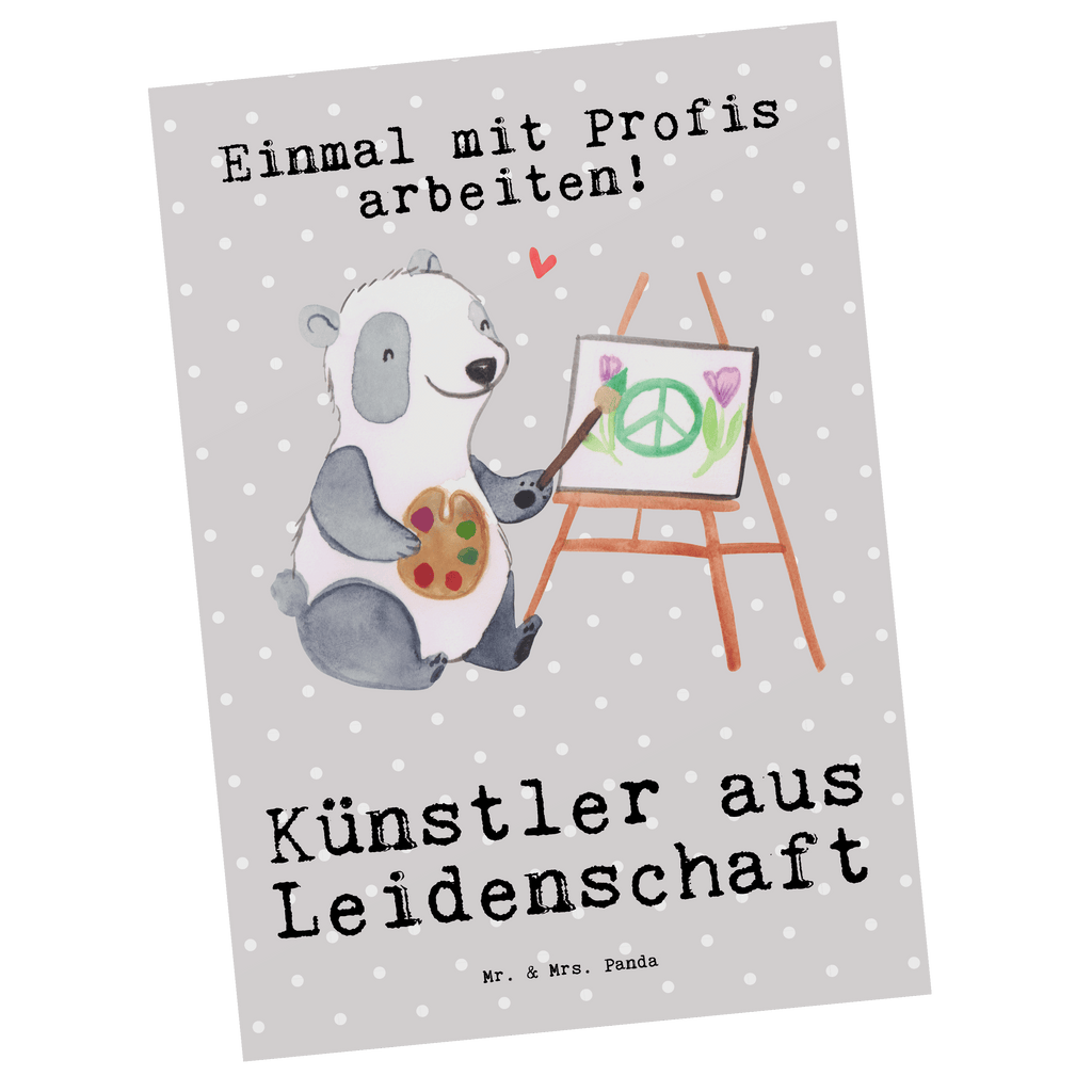 Postkarte Künstler aus Leidenschaft Postkarte, Karte, Geschenkkarte, Grußkarte, Einladung, Ansichtskarte, Geburtstagskarte, Einladungskarte, Dankeskarte, Ansichtskarten, Einladung Geburtstag, Einladungskarten Geburtstag, Beruf, Ausbildung, Jubiläum, Abschied, Rente, Kollege, Kollegin, Geschenk, Schenken, Arbeitskollege, Mitarbeiter, Firma, Danke, Dankeschön, Künstler, Maler, Kunstmaler, Galerie Eröffnung, Kunstschule