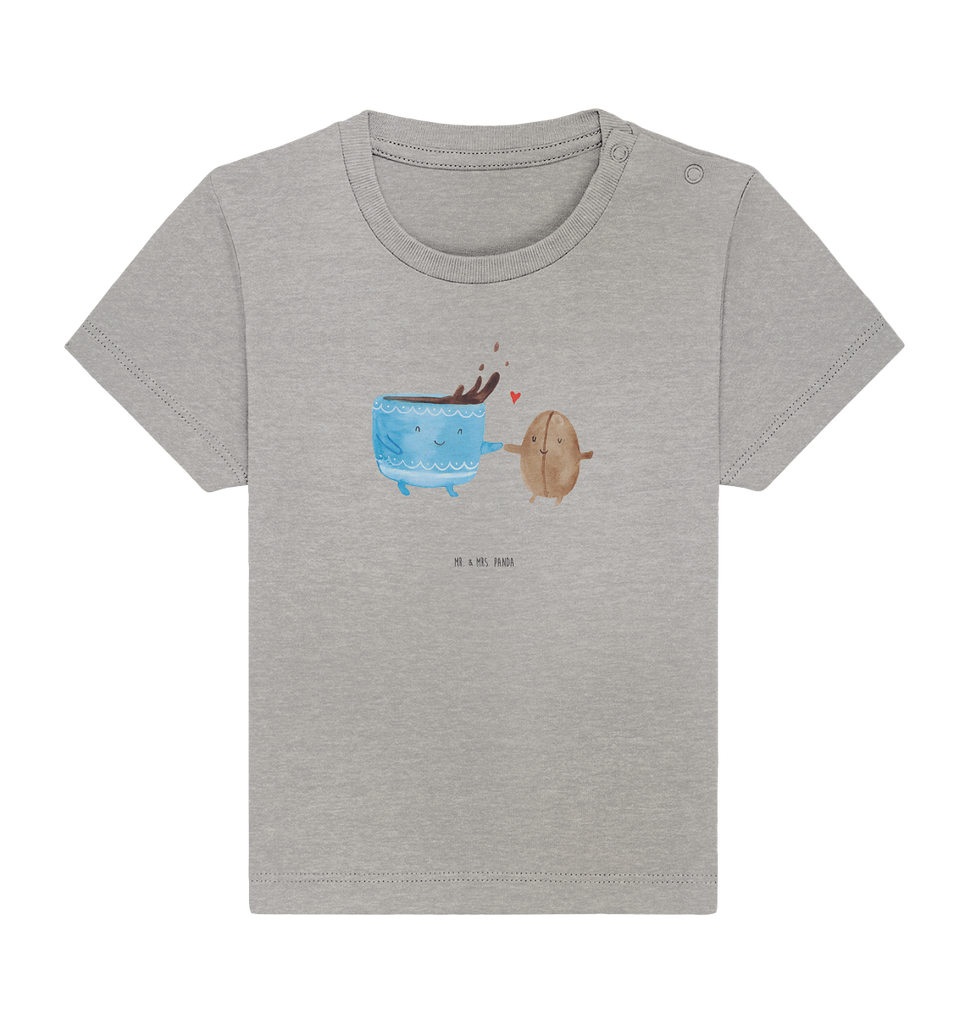 Organic Baby Shirt Kaffee Bohne Baby T-Shirt, Jungen Baby T-Shirt, Mädchen Baby T-Shirt, Shirt, Tiermotive, Gute Laune, lustige Sprüche, Tiere, Kaffee, Kaffeebohne, Genuss, Zufriedenheit, Glück