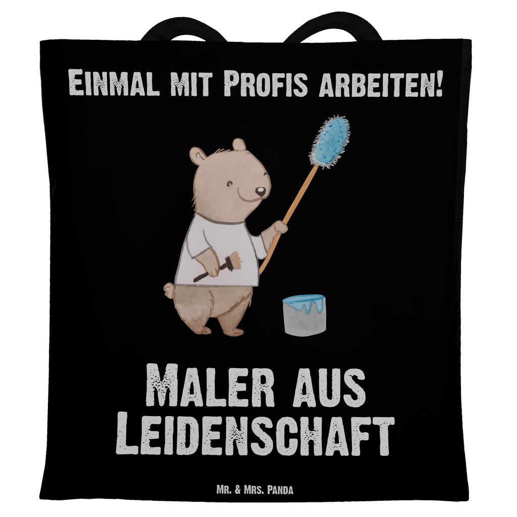 Tragetasche Maler aus Leidenschaft Beuteltasche, Beutel, Einkaufstasche, Jutebeutel, Stoffbeutel, Tasche, Shopper, Umhängetasche, Strandtasche, Schultertasche, Stofftasche, Tragetasche, Badetasche, Jutetasche, Einkaufstüte, Laptoptasche, Beruf, Ausbildung, Jubiläum, Abschied, Rente, Kollege, Kollegin, Geschenk, Schenken, Arbeitskollege, Mitarbeiter, Firma, Danke, Dankeschön, Maler, Malermeister, Gesellenprüfung, Meisterprüfung, Malerbetrieb