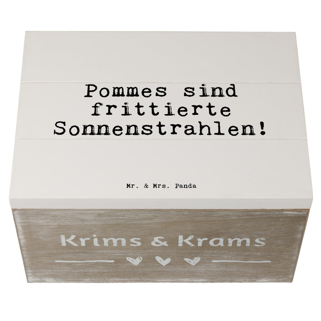 Holzkiste Sprüche und Zitate Pommes sind frittierte Sonnenstrahlen! Holzkiste, Kiste, Schatzkiste, Truhe, Schatulle, XXL, Erinnerungsbox, Erinnerungskiste, Dekokiste, Aufbewahrungsbox, Geschenkbox, Geschenkdose, Spruch, Sprüche, lustige Sprüche, Weisheiten, Zitate, Spruch Geschenke, Spruch Sprüche Weisheiten Zitate Lustig Weisheit Worte