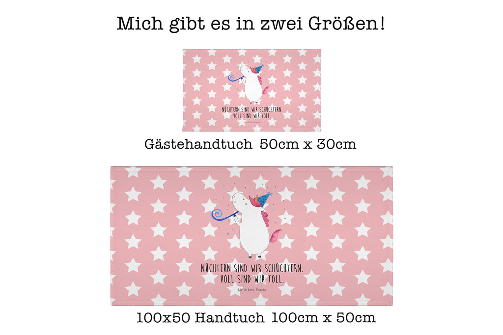 Handtuch Einhorn Party Gästetuch, Reisehandtuch, Sport Handtuch, Frottier, Kinder Handtuch, Einhorn, Einhörner, Einhorn Deko, Pegasus, Unicorn, Glitzer, Konfetti, Party, Geburtstag, Feier, Fest, Alkohol, Disco, Club