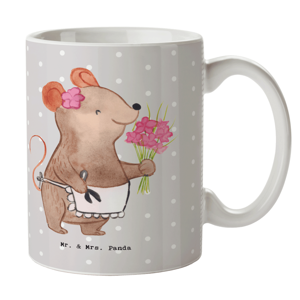 Tasse Floristin mit Herz Tasse, Kaffeetasse, Teetasse, Becher, Kaffeebecher, Teebecher, Keramiktasse, Porzellantasse, Büro Tasse, Geschenk Tasse, Tasse Sprüche, Tasse Motive, Kaffeetassen, Tasse bedrucken, Designer Tasse, Cappuccino Tassen, Schöne Teetassen, Beruf, Ausbildung, Jubiläum, Abschied, Rente, Kollege, Kollegin, Geschenk, Schenken, Arbeitskollege, Mitarbeiter, Firma, Danke, Dankeschön, Blumenhändlerin, Floristin, Blumenlanden, Blumenprofi