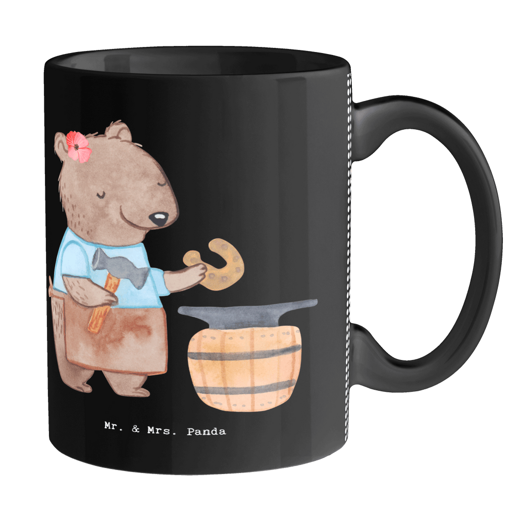 Tasse Schmiedin mit Herz Tasse, Kaffeetasse, Teetasse, Becher, Kaffeebecher, Teebecher, Keramiktasse, Porzellantasse, Büro Tasse, Geschenk Tasse, Tasse Sprüche, Tasse Motive, Kaffeetassen, Tasse bedrucken, Designer Tasse, Cappuccino Tassen, Schöne Teetassen, Beruf, Ausbildung, Jubiläum, Abschied, Rente, Kollege, Kollegin, Geschenk, Schenken, Arbeitskollege, Mitarbeiter, Firma, Danke, Dankeschön