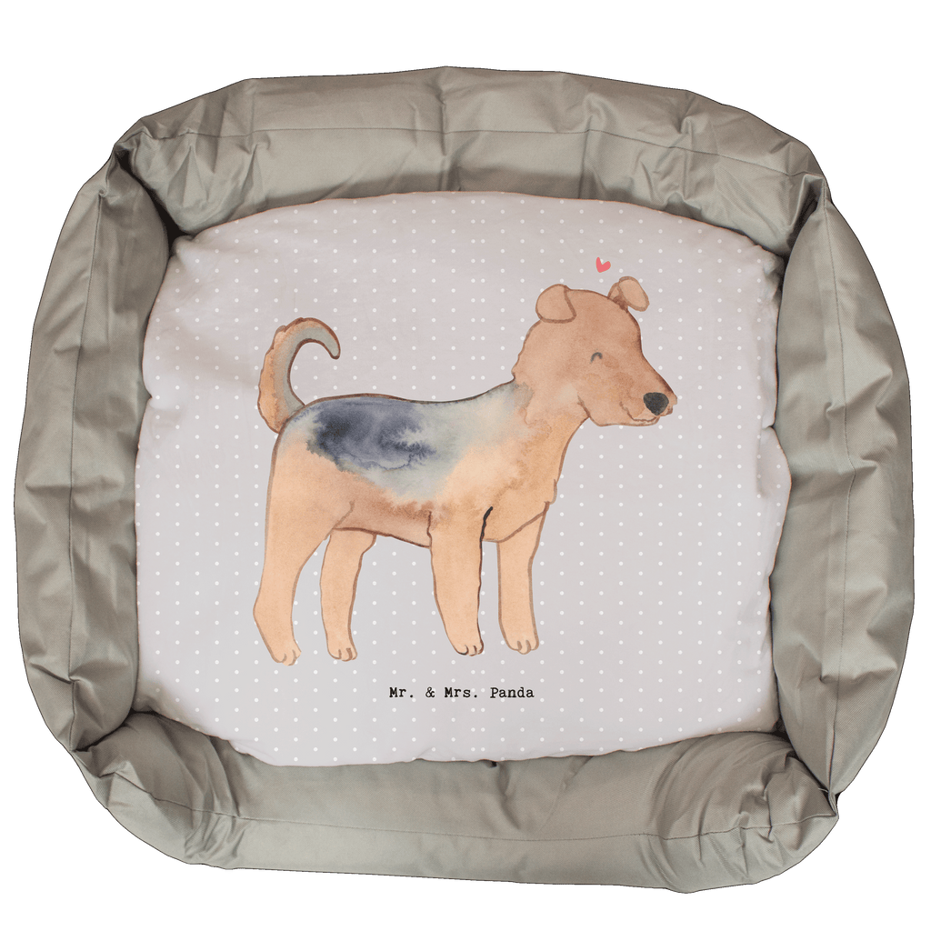 Hundebett Airedale Terrier Lebensretter Hundebett, Hundeliege, Liegeplatz, Hund, Hundekörbchen, Körbchen, Tierbett, Hundebett Luxus, Hundekissen, Hundesofa, Hundeschlafplatz, Hundebettchen, Hundemöbel, Hundedecke, Hunderasse, Rassehund, Hundebesitzer, Geschenk, Tierfreund, Schenken, Welpe