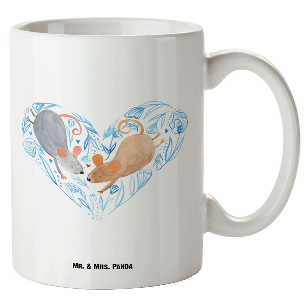 XL Tasse Mäuse Herz XL Tasse, Große Tasse, Grosse Kaffeetasse, XL Becher, XL Teetasse, spülmaschinenfest, Jumbo Tasse, Groß, Liebe, Partner, Freund, Freundin, Ehemann, Ehefrau, Heiraten, Verlobung, Heiratsantrag, Liebesgeschenk, Jahrestag, Hocheitstag, Maus, Mäuse, Liebesbotschaft, Liebesbeweis, Hochzeit, Lieblingsmensch, Gemeinsamkeit, Love, Geschenk für zwei