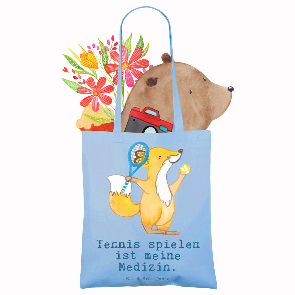 Tragetasche Fuchs Tennis spielen Medizin Beuteltasche, Beutel, Einkaufstasche, Jutebeutel, Stoffbeutel, Geschenk, Sport, Sportart, Hobby, Schenken, Danke, Dankeschön, Auszeichnung, Gewinn, Sportler, Tennis spielen, Tennisclub, Tennisverein, Tennis Turnier, Ballsportart