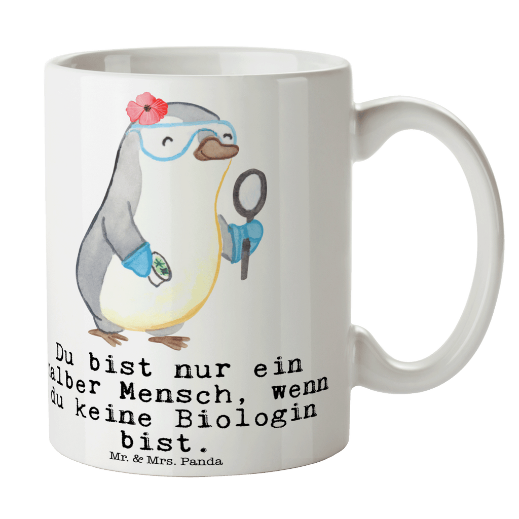 Tasse Biologin mit Herz Tasse, Kaffeetasse, Teetasse, Becher, Kaffeebecher, Teebecher, Keramiktasse, Porzellantasse, Büro Tasse, Geschenk Tasse, Tasse Sprüche, Tasse Motive, Kaffeetassen, Tasse bedrucken, Designer Tasse, Cappuccino Tassen, Schöne Teetassen, Beruf, Ausbildung, Jubiläum, Abschied, Rente, Kollege, Kollegin, Geschenk, Schenken, Arbeitskollege, Mitarbeiter, Firma, Danke, Dankeschön, Biologin, Biologie, Naturwissenschaftlerin, Labor, Studium, Bachelor, Master