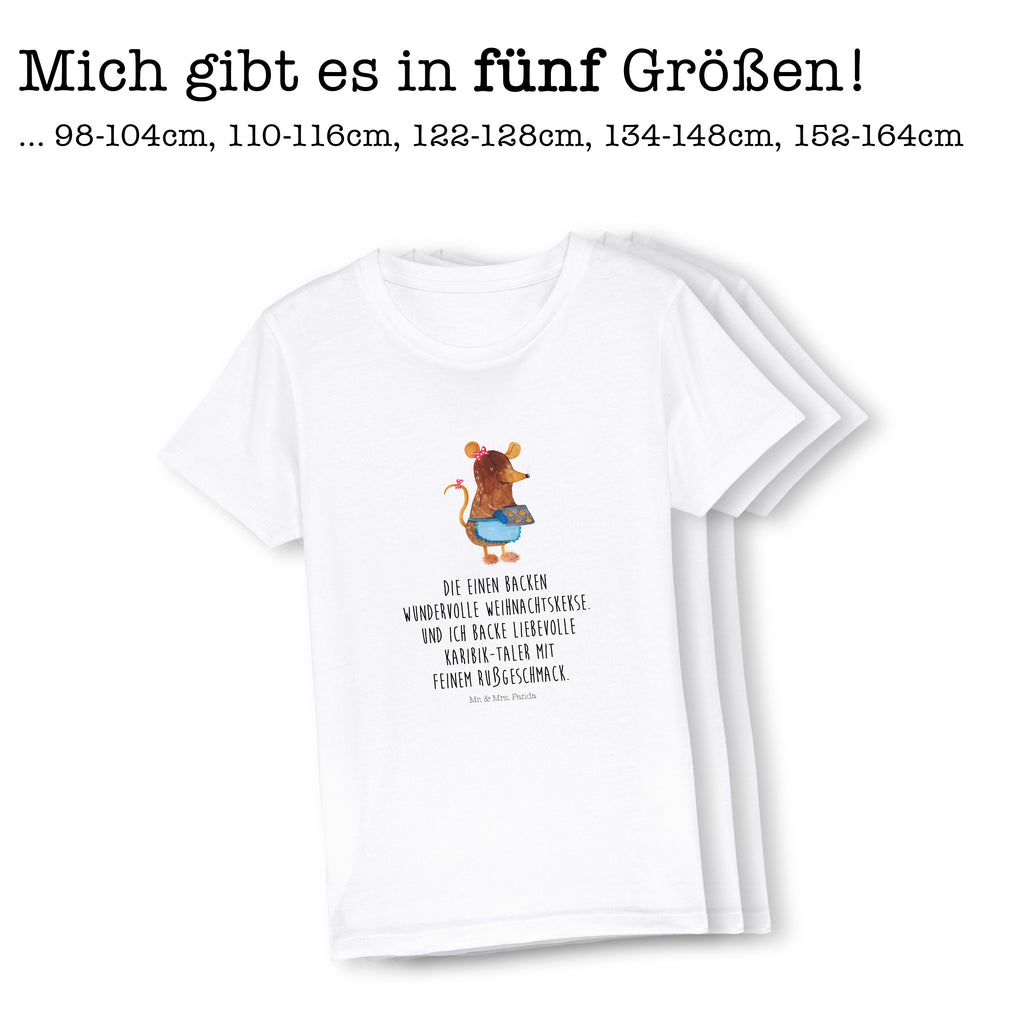 Organic Kinder T-Shirt Maus Kekse Kinder T-Shirt, Kinder T-Shirt Mädchen, Kinder T-Shirt Jungen, Winter, Weihnachten, Weihnachtsdeko, Nikolaus, Advent, Heiligabend, Wintermotiv, Maus, Kekse, backen, Weihnachtskekse, Plätzchen, Weihnachtsbäckerei, Chaosqueen