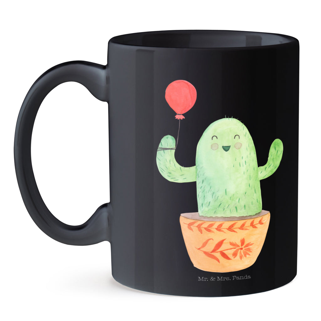 Tasse Kaktus Luftballon Tasse, Kaffeetasse, Teetasse, Becher, Kaffeebecher, Teebecher, Keramiktasse, Porzellantasse, Büro Tasse, Geschenk Tasse, Tasse Sprüche, Tasse Motive, Kaktus, Kakteen, Luftballon, Neustart, Freude, Büro, Stress, Büroalltag, Freundin, Freund, Ausbildung, Prüfung