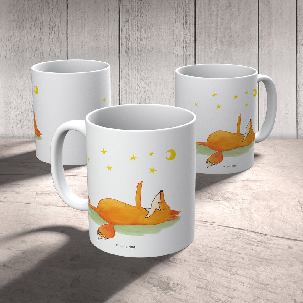 Tasse Fuchs Sterne Tasse, Kaffeetasse, Teetasse, Becher, Kaffeebecher, Teebecher, Keramiktasse, Porzellantasse, Büro Tasse, Geschenk Tasse, Tasse Sprüche, Tasse Motive, Kaffeetassen, Tasse bedrucken, Designer Tasse, Cappuccino Tassen, Schöne Teetassen, Fuchs, Füchse, tröstende Worte, Spruch positiv, Spruch schön, Romantik, Always Look on the Bright Side of Life