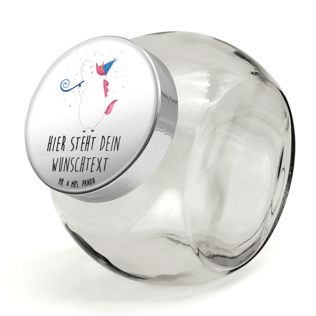 Personalisiertes Bonbonglas Einhorn Party Vorratsdose, Vorratsbehälter, Süßigkeitenglas, Süßigkeitendose, Kaffeedose, Müslidose, Teedose, Keksbehälter, Keksedose, Glasdose, Glasbälter, Vorratsglas, Küchenbehälter, Aufbewahrungsdose, Aufbewahungsglas, Gewürzdose, Küchenorganizer, Snackdose, Einhorn, Einhörner, Einhorn Deko, Pegasus, Unicorn, Glitzer, Konfetti, Party, Geburtstag, Feier, Fest, Alkohol, Disco, Club