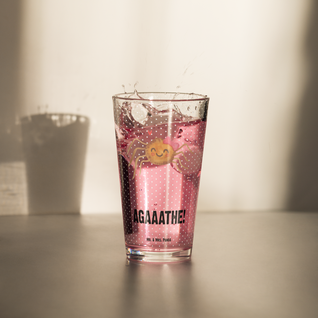 Premium Trinkglas Spinne Agathe Freude Trinkglas, Glas, Pint Glas, Bierglas, Cocktail Glas, Wasserglas, Spinne Agathe, Spinne, Agathe, Videos, Merchandise, Viral, Viraler Hit, Trend, Beliebte Spinne