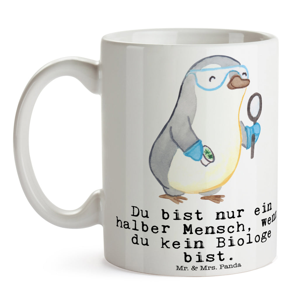 Tasse Biologe mit Herz Tasse, Kaffeetasse, Teetasse, Becher, Kaffeebecher, Teebecher, Keramiktasse, Porzellantasse, Büro Tasse, Geschenk Tasse, Tasse Sprüche, Tasse Motive, Kaffeetassen, Tasse bedrucken, Designer Tasse, Cappuccino Tassen, Schöne Teetassen, Beruf, Ausbildung, Jubiläum, Abschied, Rente, Kollege, Kollegin, Geschenk, Schenken, Arbeitskollege, Mitarbeiter, Firma, Danke, Dankeschön, Biologe, Biologie, Naturwissenschaftler, Labor, Studium, Bachelor, Master