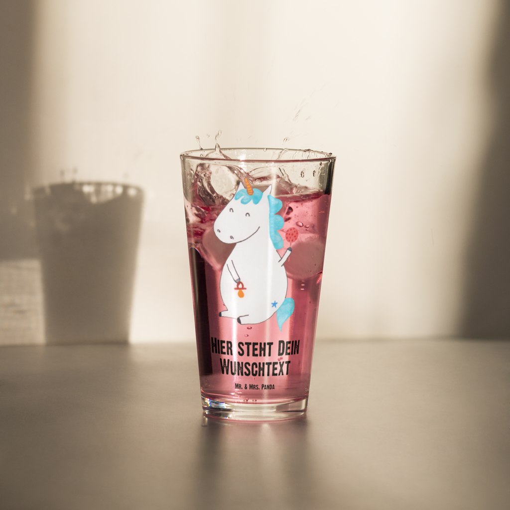 Personalisiertes Trinkglas Einhorn Baby Personalisiertes Trinkglas, Personalisiertes Glas, Personalisiertes Pint Glas, Personalisiertes Bierglas, Personalisiertes Cocktail Glas, Personalisiertes Wasserglas, Glas mit Namen, Glas selber bedrucken, Wunschtext, Selbst drucken, Wunschname, Einhorn, Einhörner, Einhorn Deko, Pegasus, Unicorn, Mutter, Geburt, Geburtstag, erstes Kind, Baby, Babyglück, Nachwuchs, Eltern, Party, Kind, Schnuller