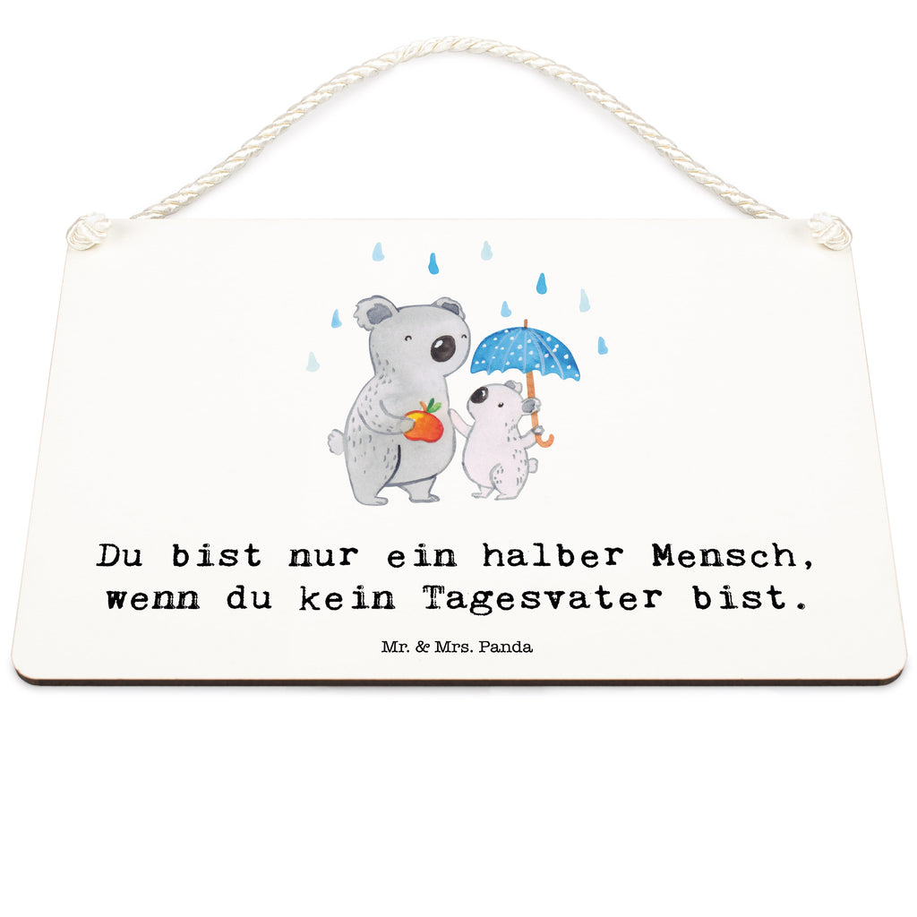 Deko Schild Tagesvater mit Herz Dekoschild, Deko Schild, Schild, Tür Schild, Türschild, Holzschild, Wandschild, Wanddeko, Beruf, Ausbildung, Jubiläum, Abschied, Rente, Kollege, Kollegin, Geschenk, Schenken, Arbeitskollege, Mitarbeiter, Firma, Danke, Dankeschön