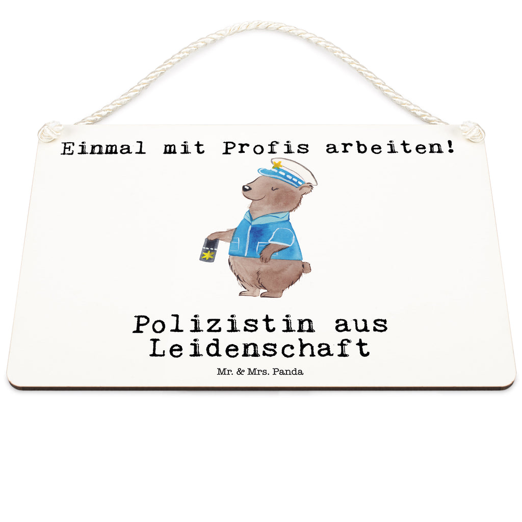 Deko Schild Polizistin aus Leidenschaft Dekoschild, Deko Schild, Schild, Tür Schild, Türschild, Holzschild, Wandschild, Wanddeko, Beruf, Ausbildung, Jubiläum, Abschied, Rente, Kollege, Kollegin, Geschenk, Schenken, Arbeitskollege, Mitarbeiter, Firma, Danke, Dankeschön, Polizistin, Polizeibeamtin, Wachfrau, Cop, Polizei, Studium