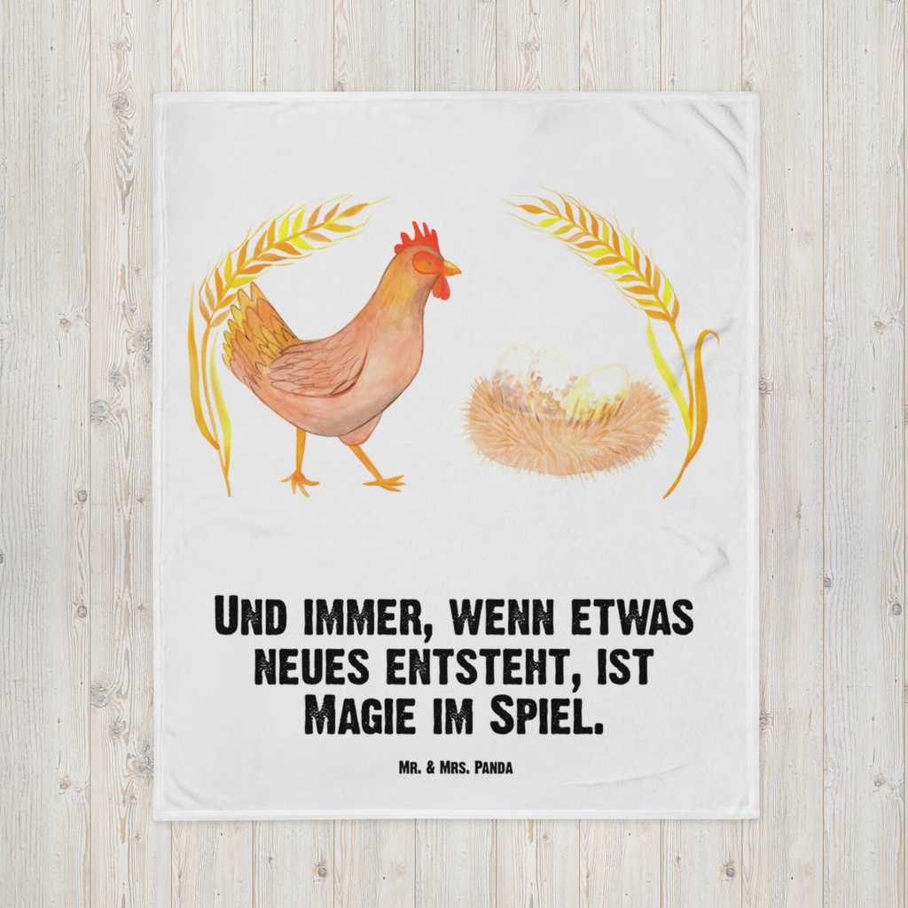 Kuscheldecke Huhn stolz Decke, Wohndecke, Tagesdecke, Wolldecke, Sofadecke, Bauernhof, Hoftiere, Landwirt, Landwirtin, Hahn, Henne, Hühner, Eier, Hof, Landleben, Motivation, Geburt, Magie, Spruch, Schwangerschaft