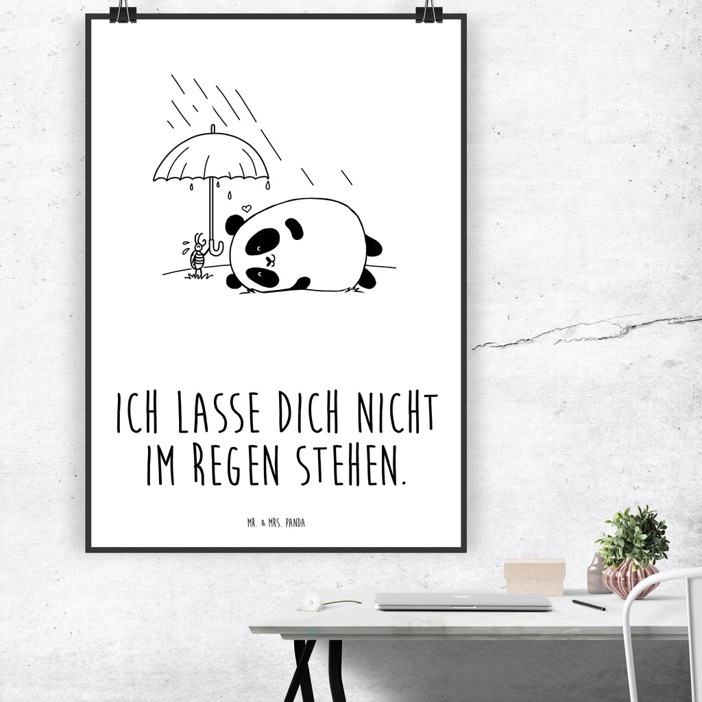 Poster Panda Freundschaft Poster, Wandposter, Bild, Wanddeko, Küchenposter, Kinderposter, Wanddeko Bild, Raumdekoration, Wanddekoration, Handgemaltes Poster, Mr. & Mrs. Panda Poster, Designposter, Kunstdruck, Posterdruck