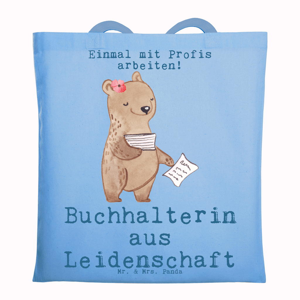 Tragetasche Buchhalterin aus Leidenschaft Beuteltasche, Beutel, Einkaufstasche, Jutebeutel, Stoffbeutel, Tasche, Shopper, Umhängetasche, Strandtasche, Schultertasche, Stofftasche, Tragetasche, Badetasche, Jutetasche, Einkaufstüte, Laptoptasche, Beruf, Ausbildung, Jubiläum, Abschied, Rente, Kollege, Kollegin, Geschenk, Schenken, Arbeitskollege, Mitarbeiter, Firma, Danke, Dankeschön, Buchhalter, in Bürojob, Backoffice Mitarbeiterin, Angestellte