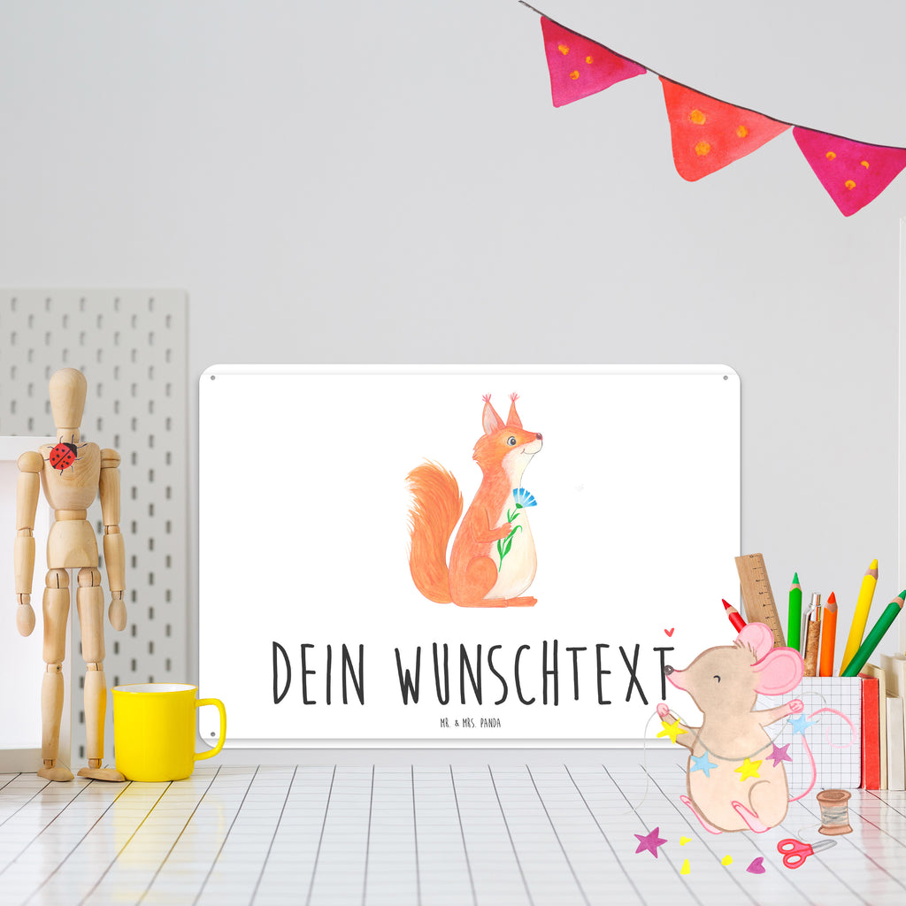 Personalisiertes Blechschild Eichhörnchen Blume Blechschild, Metallschild, Geschenk Schild, Schild, Magnet-Metall-Schild, Deko Schild, Wandschild, Wand-Dekoration, Türschild, Tiermotive, Gute Laune, lustige Sprüche, Tiere, Eichhörnchen, Eichhorn, Spruch positiv, Lachen, Spaß, Motivation Sprüche, Motivation Bilder, glücklich Spruch, Spruch Deko