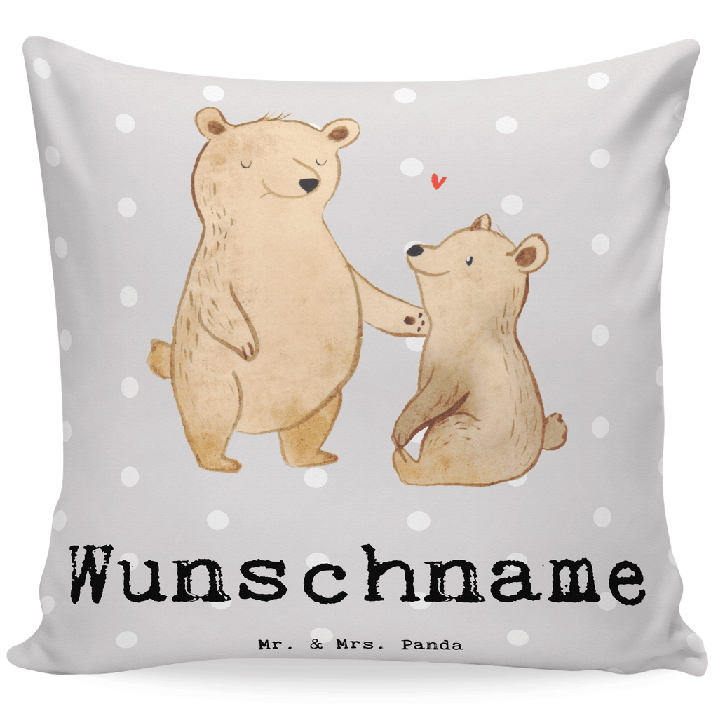 Personalisiertes Kissen Bär Bester Vati der Welt Kissen, personalisiert, Name, Wunschname, bedrucken, Kopfkissen, für, Dankeschön, Geschenk, Schenken, Geburtstag, Geburtstagsgeschenk, Geschenkidee, Danke, Bedanken, Mitbringsel, Freude machen, Geschenktipp, Vater, Papa, Dad, Daddy, Paps, Papi, Vati, Eltern, Geschenk Vater, Mann, Familie, Bester, Kleinigkeit