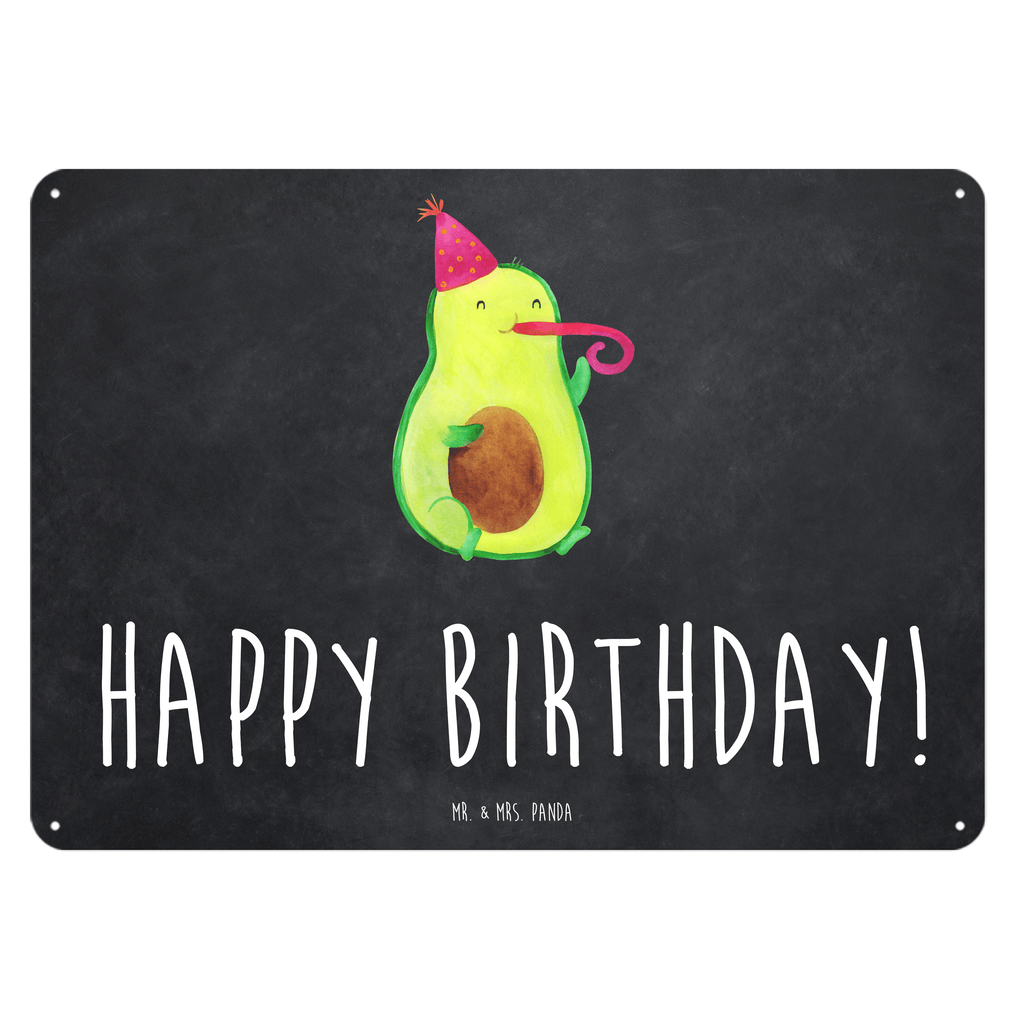 Blechschild Avocado Geburtstag Blechschild, Metallschild, Geschenk Schild, Schild, Magnet-Metall-Schild, Deko Schild, Wandschild, Wand-Dekoration, Türschild, Avocado, Veggie, Vegan, Gesund